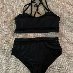 Shein high waisted bikini (M)